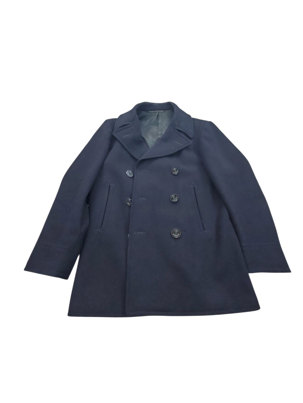 WW2 Vintage Navy Peacoat Wool. Size 38
